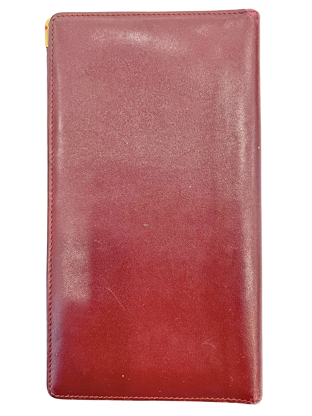 Cartier Must De Cartier Leather Duo Fold Wallet