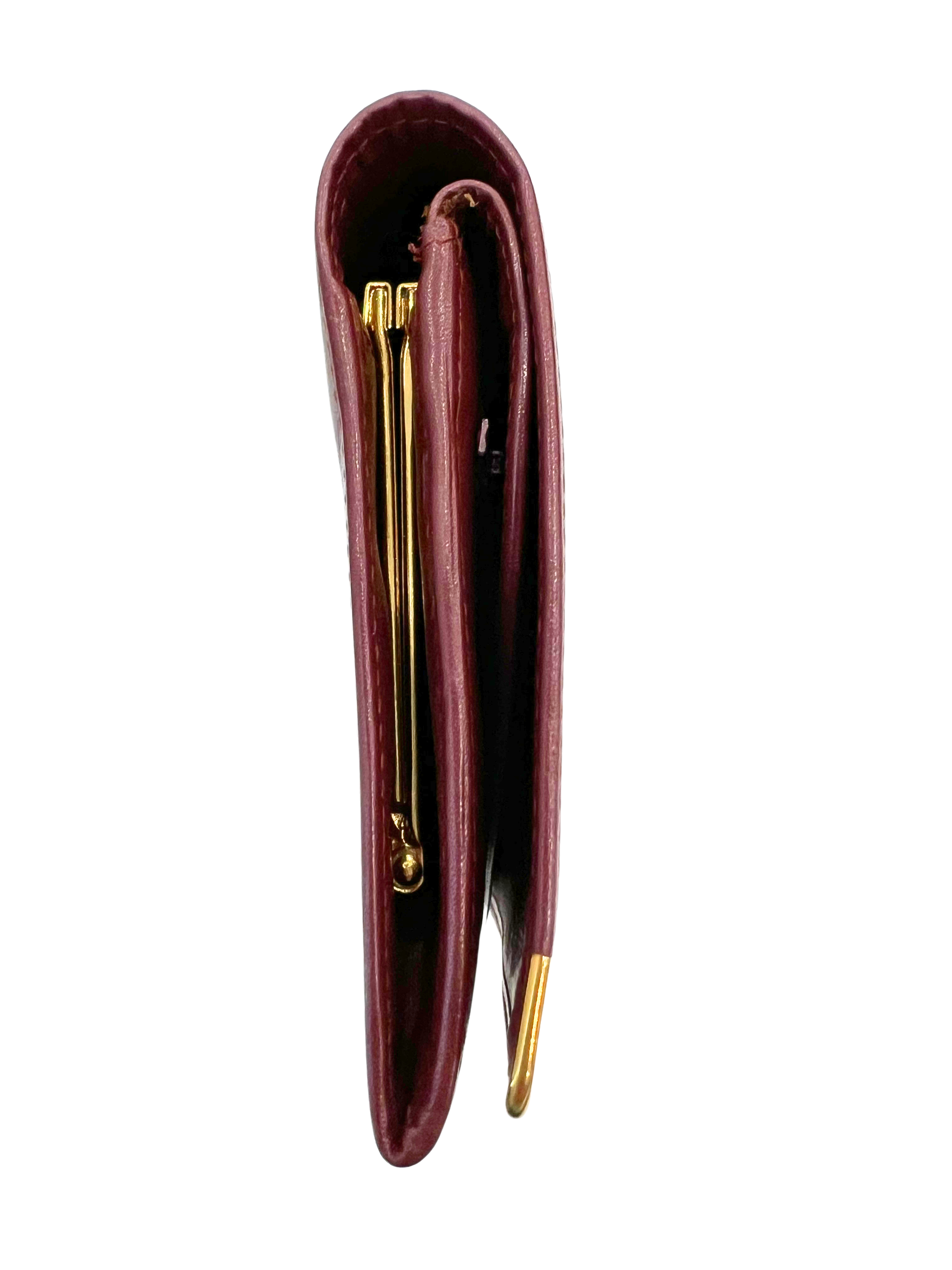 Cartier Must De Cartier Leather Duo Fold Wallet