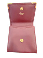 Cartier Must De Cartier Leather Coin Pouch