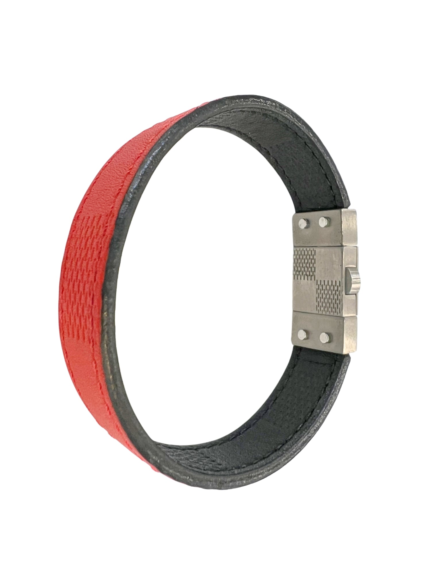 Louis Vuitton Damier Leather Bracelet