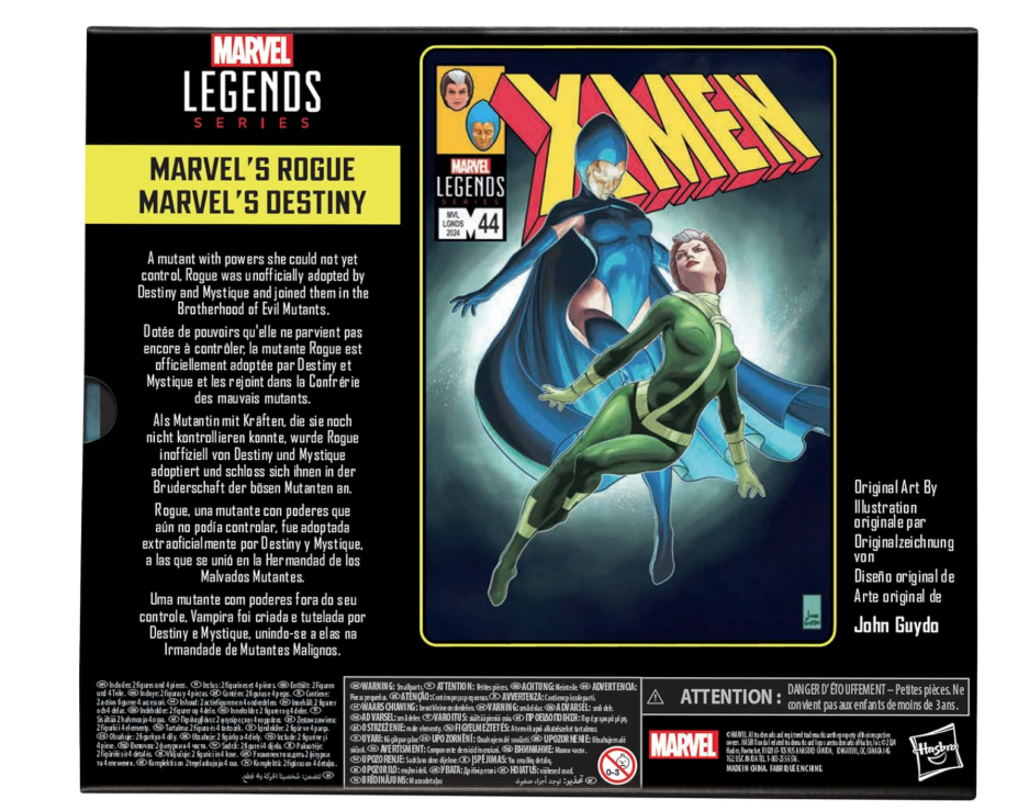 X-Man Rogue & Destiny Figure By Marvel Legend Series