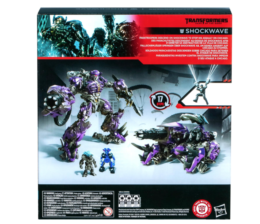 Transformer Studio Series Shockwave By Hasbro