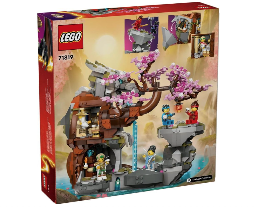 Lego Dragon Stone Shrine 71819 Buildable Model Toy 1212 Pcs
