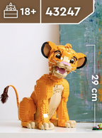 Lego The Lion King Simba Animal Figure 43247 1445Pcs