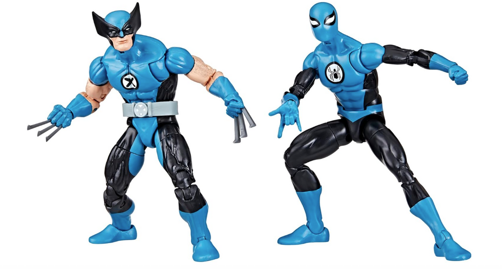 Fantastic Four Wolverine & Spider Man By Marvel Legend Series