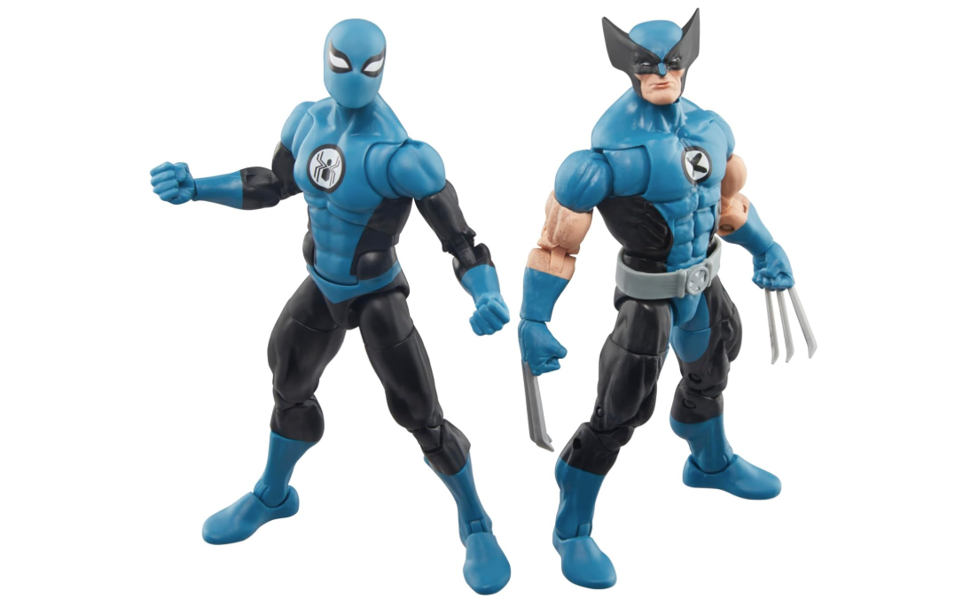 Fantastic Four Wolverine & Spider Man By Marvel Legend Series