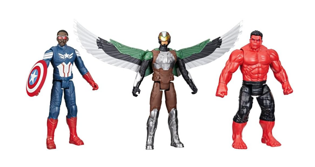Marvel Avengers Captain America Brave New World Set Of 3