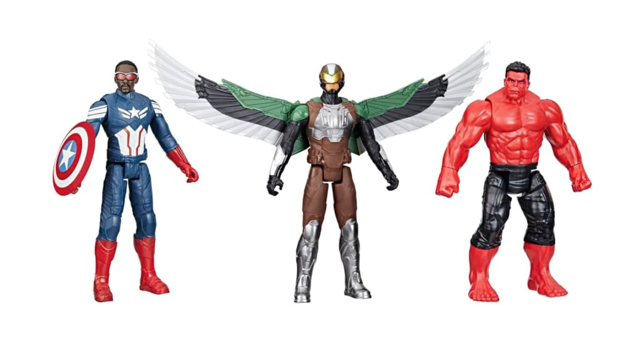 Marvel Avengers Captain America Brave New World Set Of 3