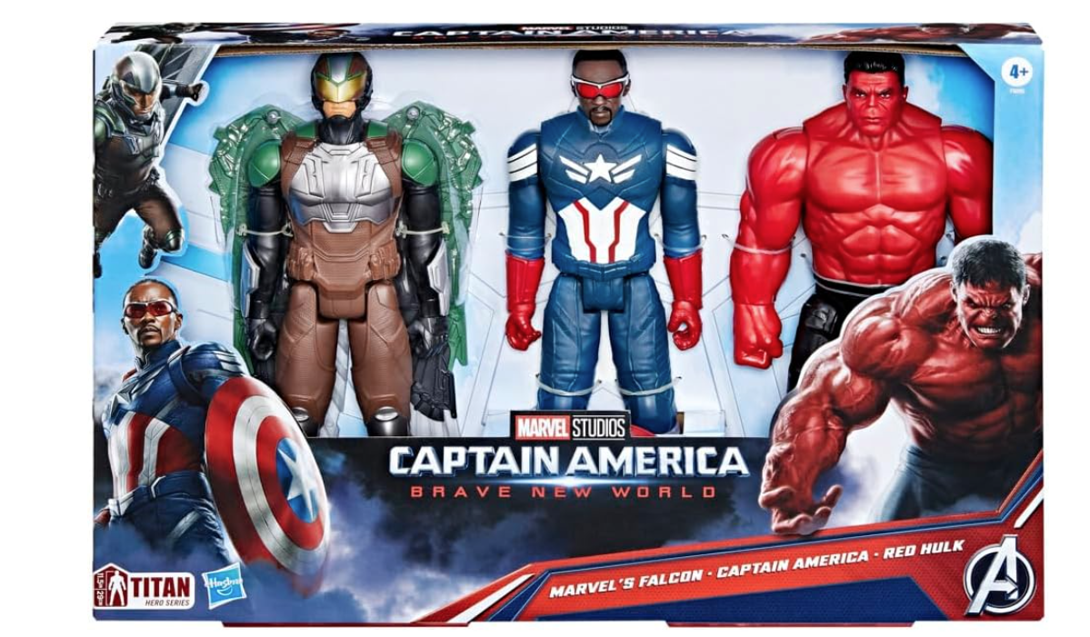 Marvel Avengers Captain America Brave New World Set Of 3 Main image