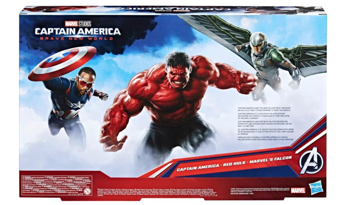 Marvel Avengers Captain America Brave New World Set Of 3