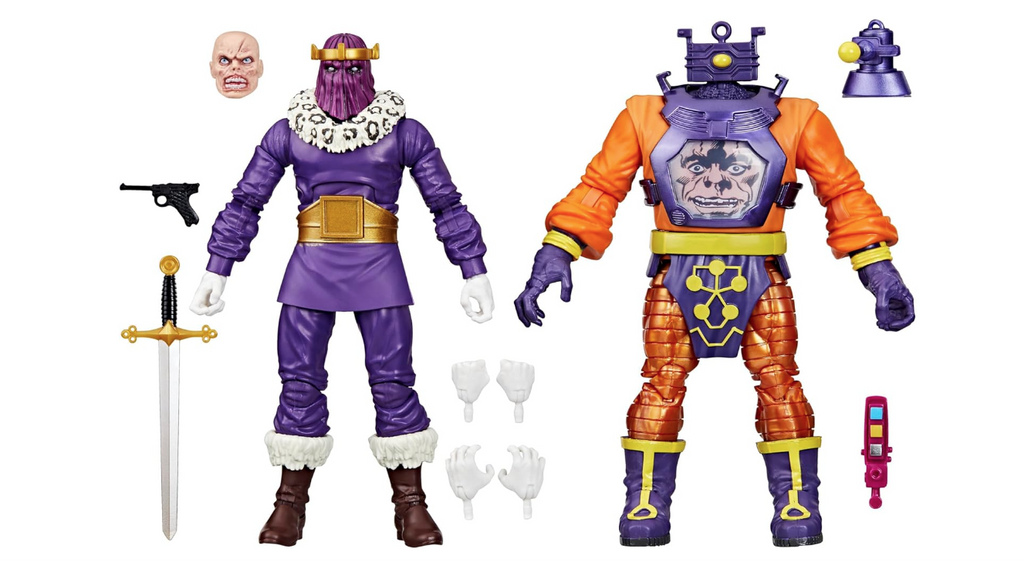 Captain America Baron Zemo & Arnim Zola Figures By Marvel Legend Series