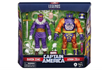 Captain America Baron Zemo & Arnim Zola Figures By Marvel Legend Series
