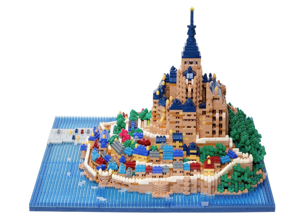 Nanoblock Mont Saint Michel Building Toys 5290 Pcs