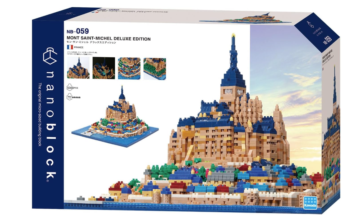 Nanoblock Mont Saint Michel Building Toys 5290 Pcs Main image