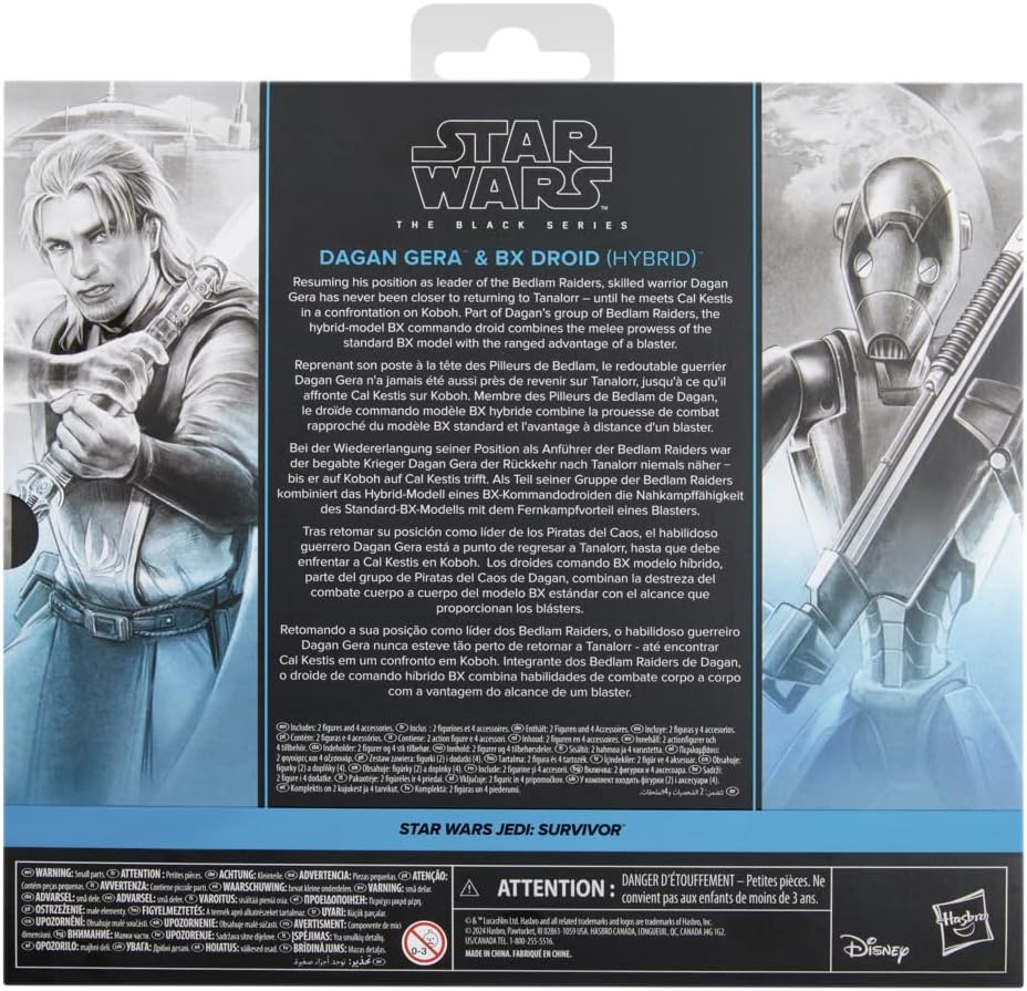 Star Wars Dagan Gera & BX Droid Figure By The Black Series