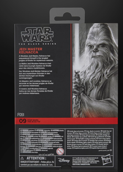 Star Wars Jedi Master Kelnacca Figure From The Black Series