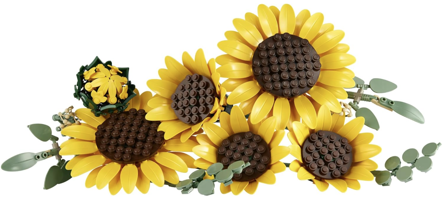 Lego Sunflower Bouquet 686 Pcs Building Toy