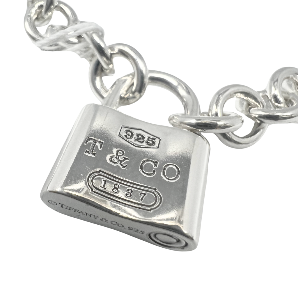 Tiffany & Co Sterling Silver Bracelet With Lock