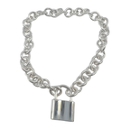 Tiffany & Co Sterling Silver Bracelet With Lock