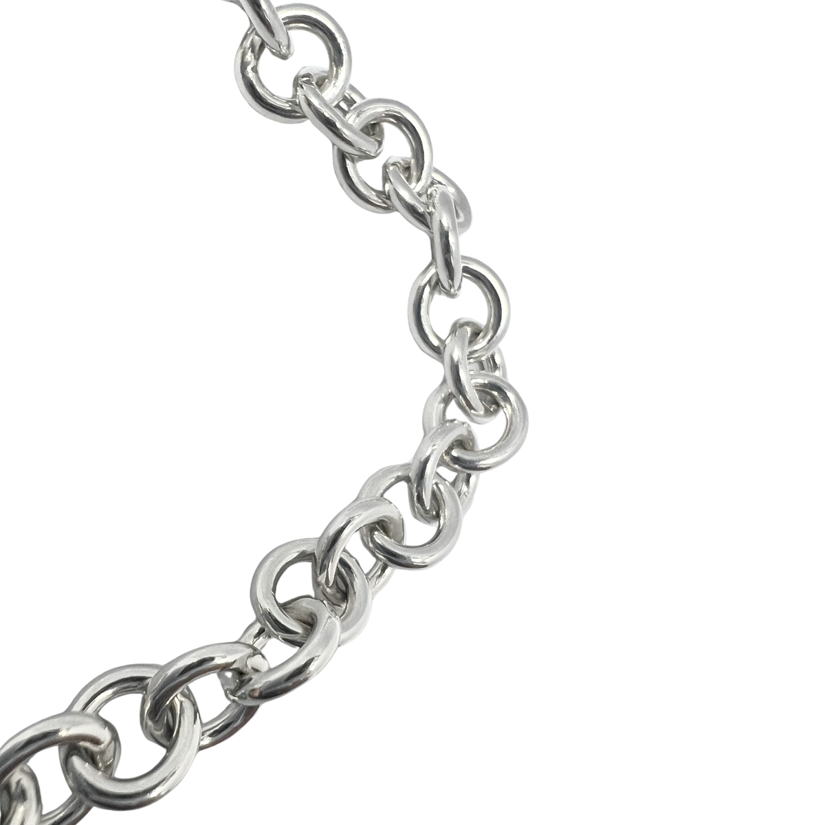 Tiffany & Co Sterling Silver Bracelet With Lock