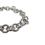 Tiffany & Co Sterling Silver Bracelet With Heart Charm