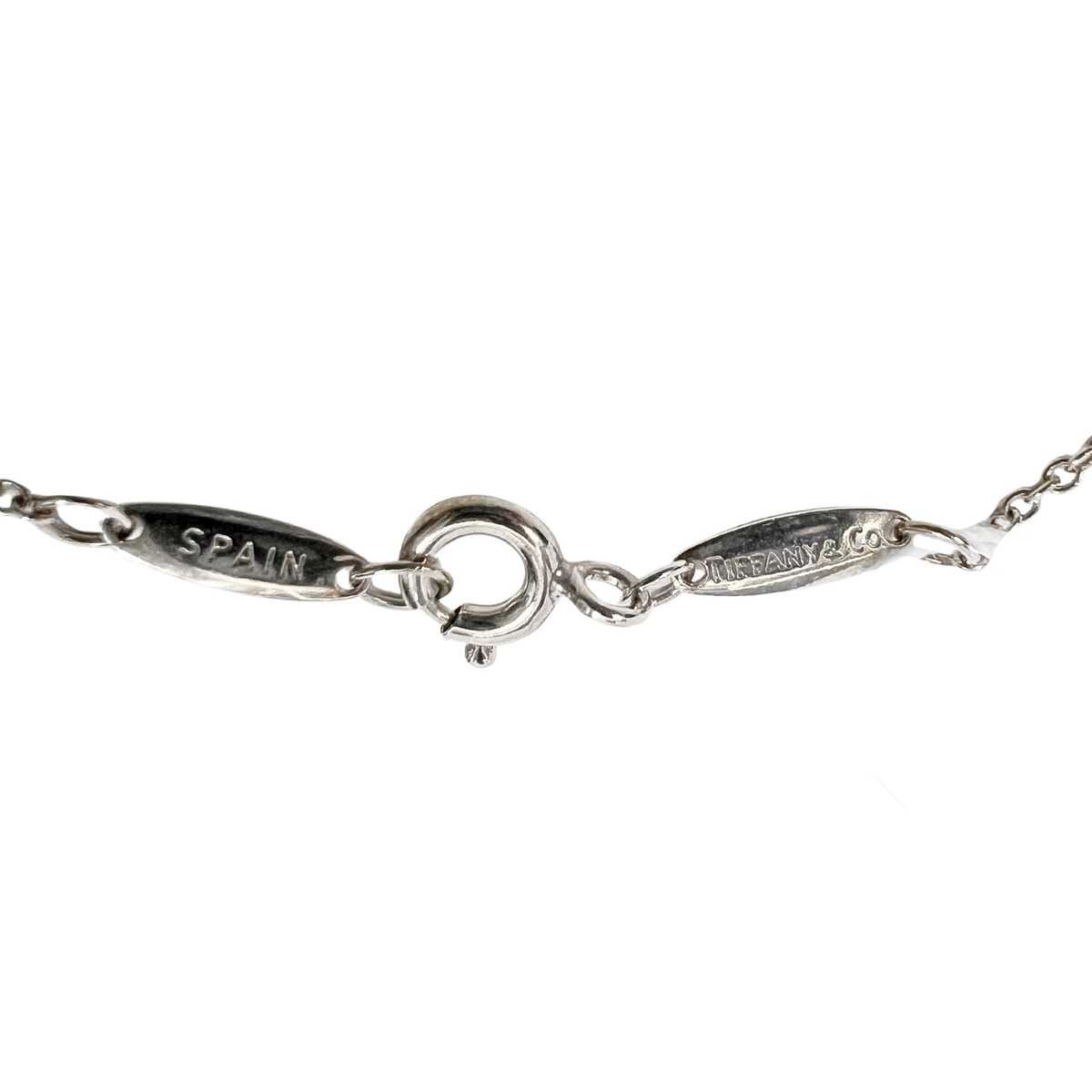 Tiffany & Co Sterling Silver Bracelet With Stone
