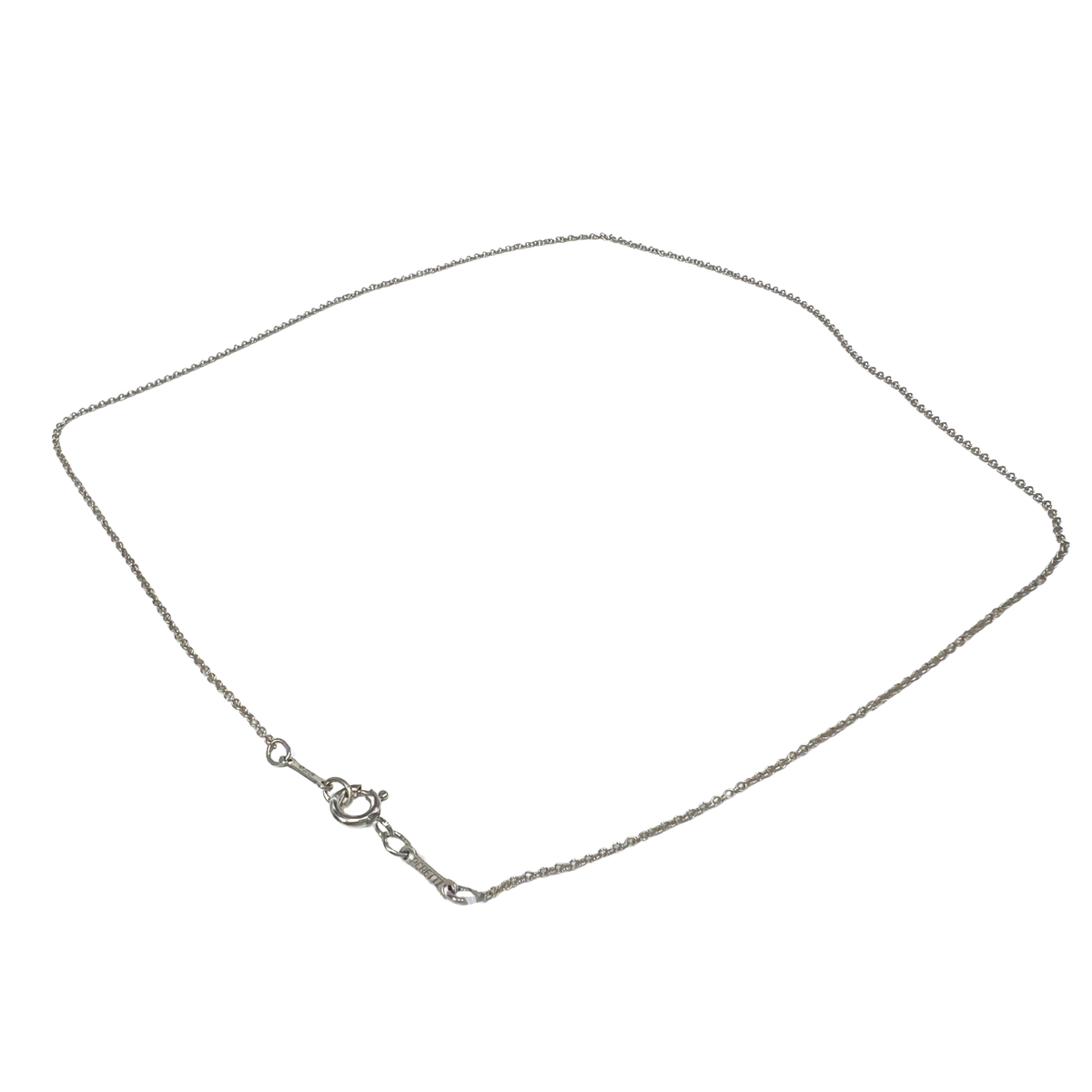Tiffany & Co Sterling Silver Chain Necklace
