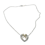 Tiffany & Co Sterling Silver Chain Necklace With Pendants