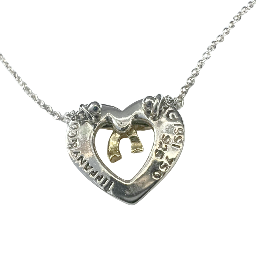 Tiffany & Co Sterling Silver Chain Necklace With Pendants