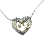 Tiffany & Co Sterling Silver Chain Necklace With Pendants