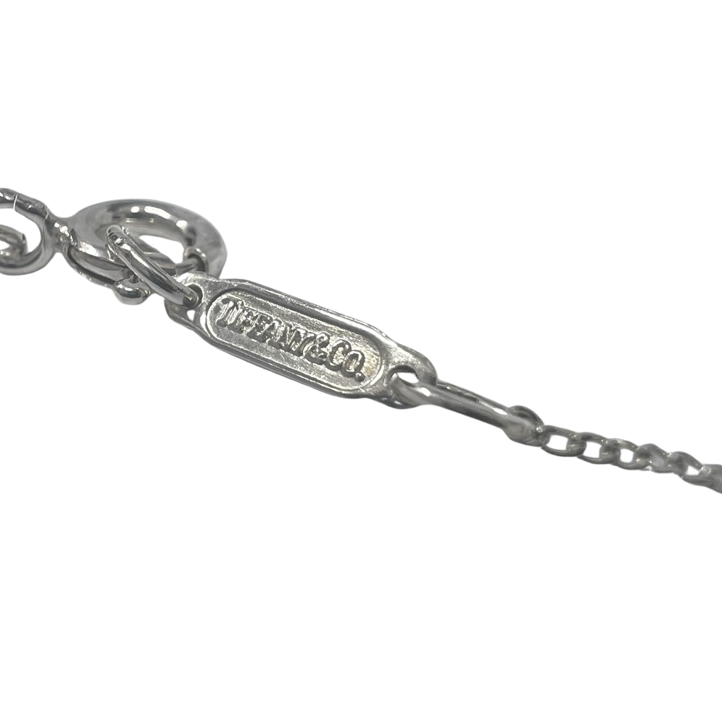 Tiffany & Co Sterling Silver Chain Necklace With Pendants