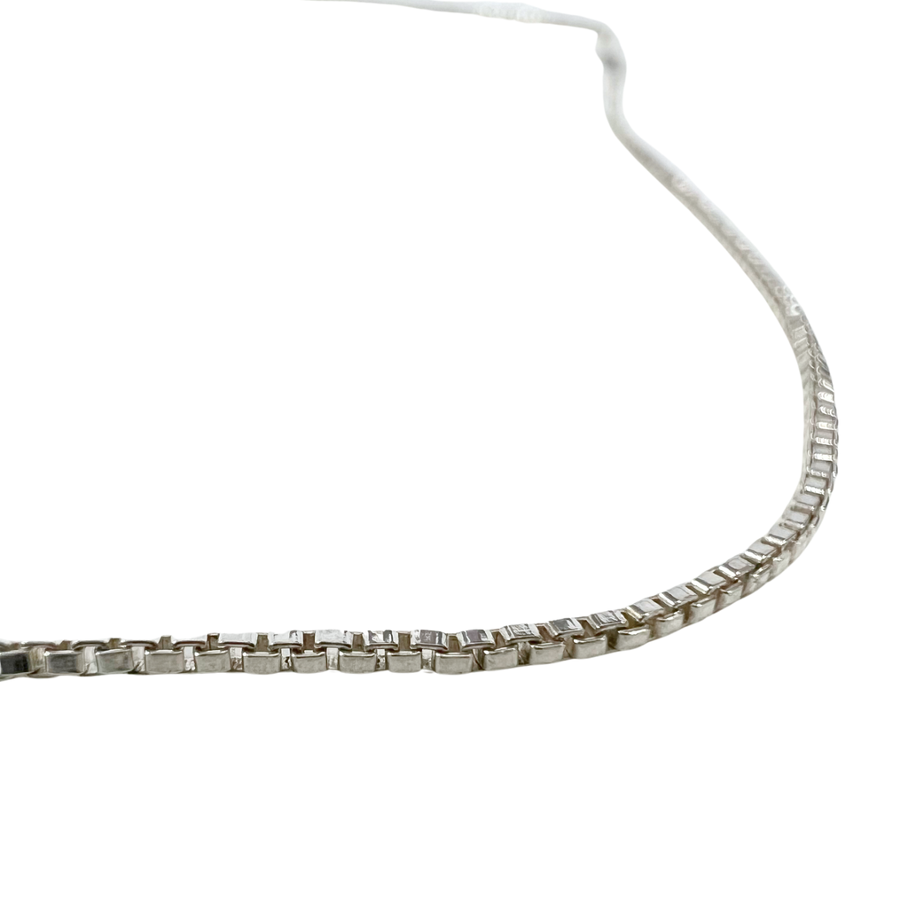 Tiffanay & Co Open Heart Sterling Silver Necklace