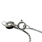 Tiffanay & Co Open Heart Sterling Silver Necklace