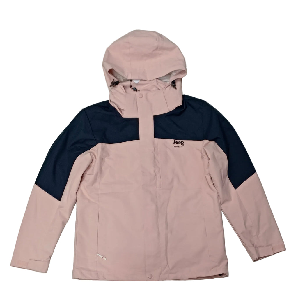Jeep Spirit 1941 Estd-Spring Outdoor Windproof 3 In 1 Jacket