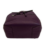 Coach Backpack-Purple Leather