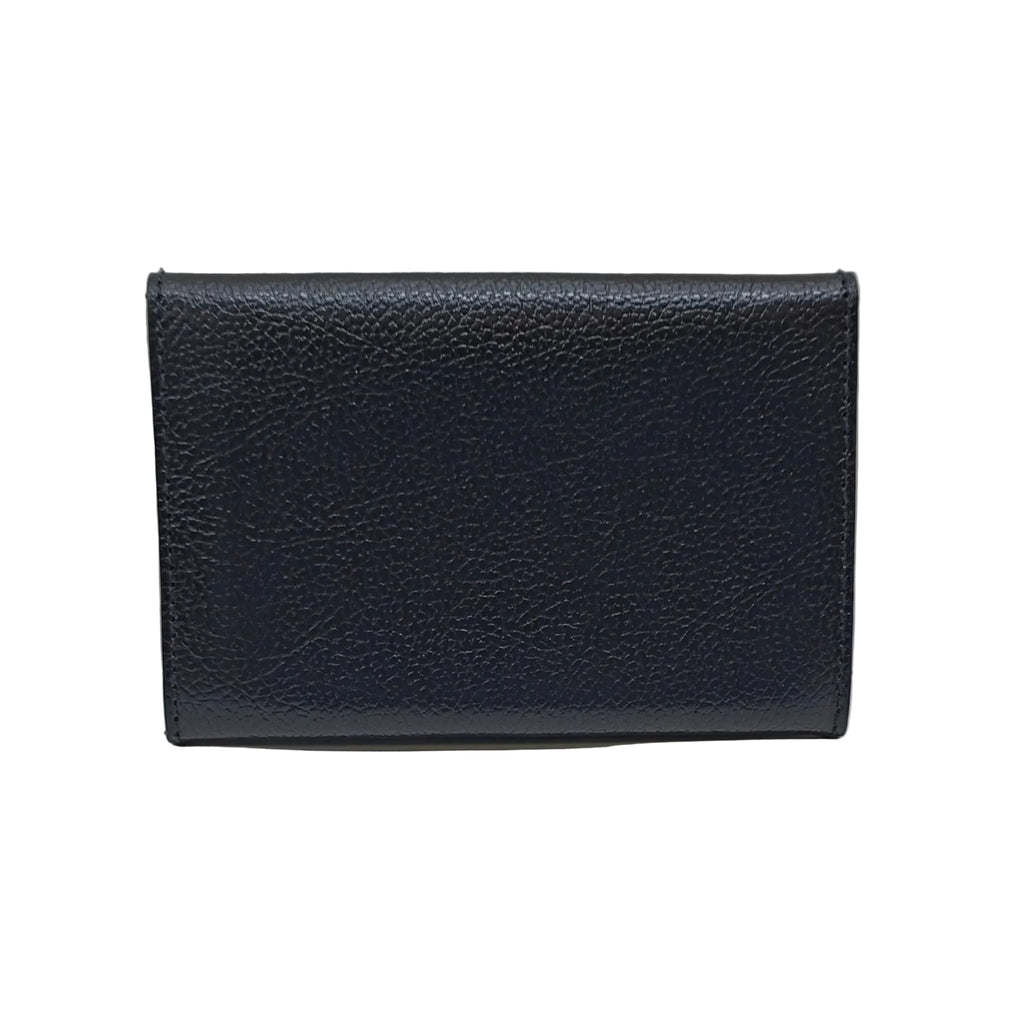 IL Bisonte Card Holder-Black Leather