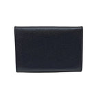 IL Bisonte Card Holder-Black Leather