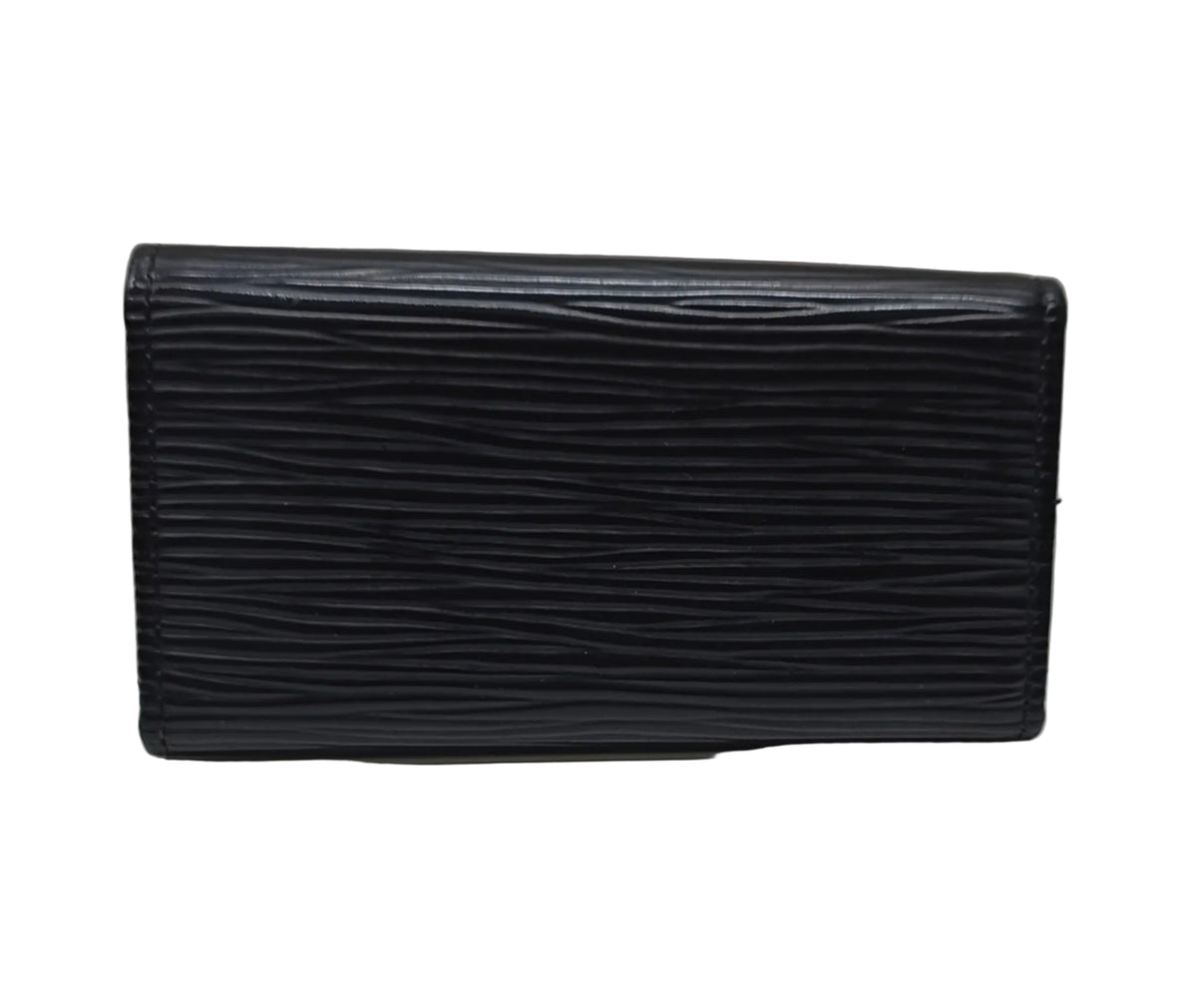 Louis Vuitton Key Case-Black EPI Leather