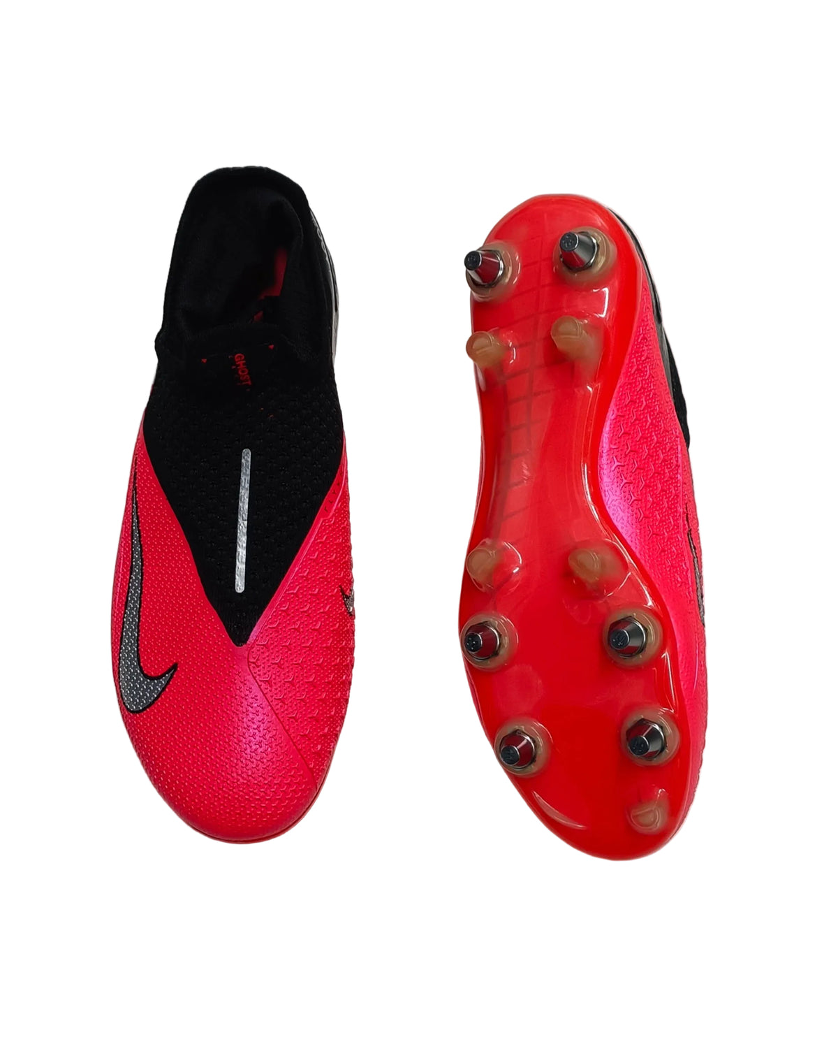 Nike Football Shoes-Pink & Black Size #US 6