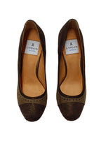 Lanvin 2187 Heels-Bronw  Size 23