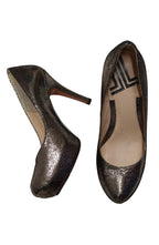 Lanvin Heels-Silver Glitter  Size 23.5