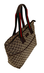 Gucci Tote Bag-Brown Canvas