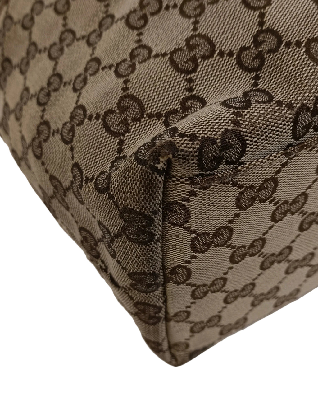 Gucci Tote Bag-Brown Canvas