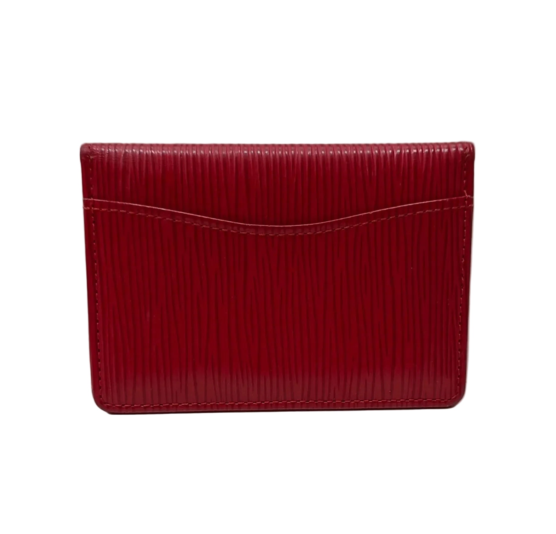 Louis Vuitton Card Holder-Red EPI Leather Secondary image