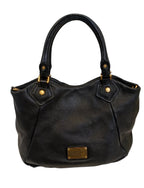 Marc Jacobs Tote Bag-Black Soft Leather