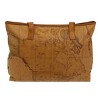 Prima Classe Tote Bag-Brown Australia Continent DSG/Leather