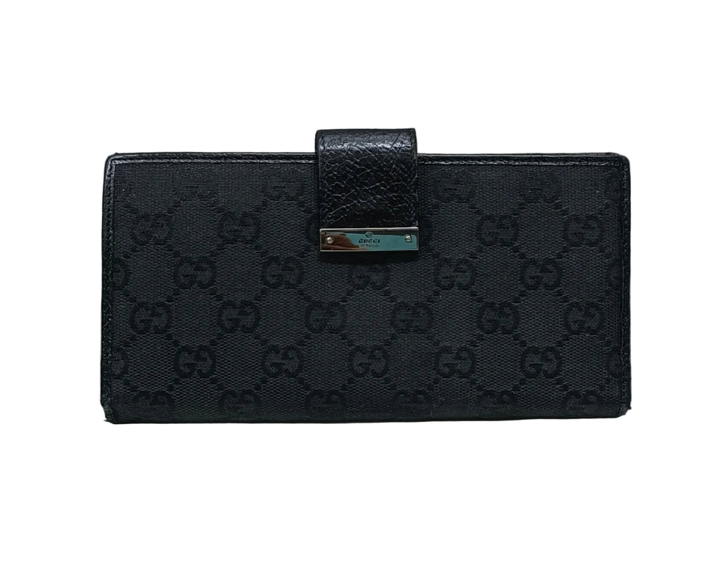 Gucci Long Wallet-Black