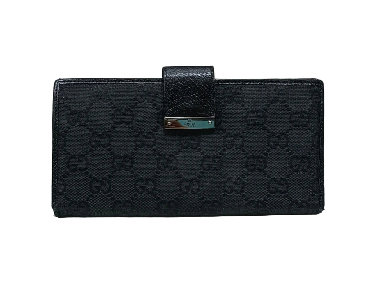 Gucci Long Wallet-Black