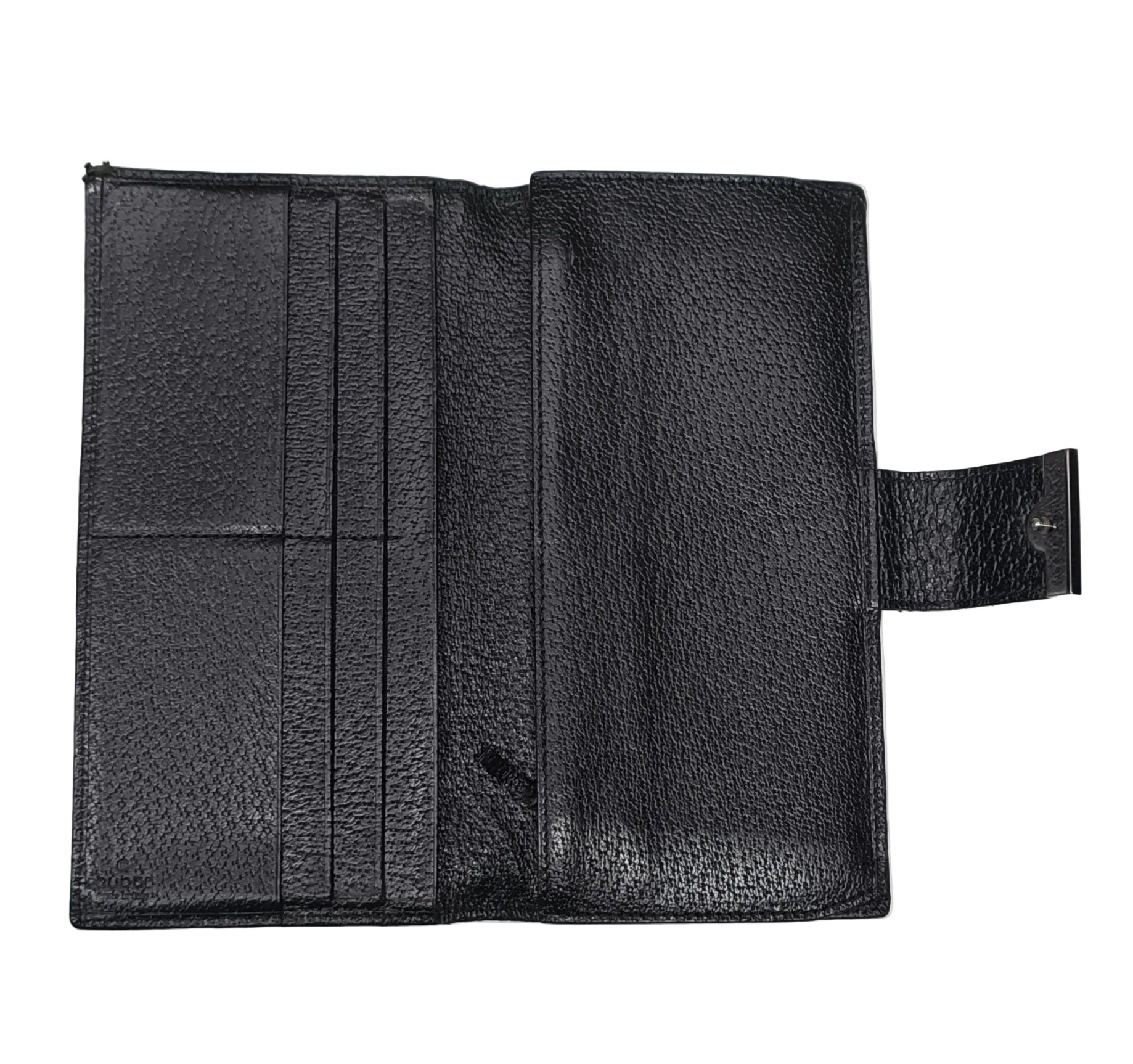 Gucci Long Wallet-Black Secondary image