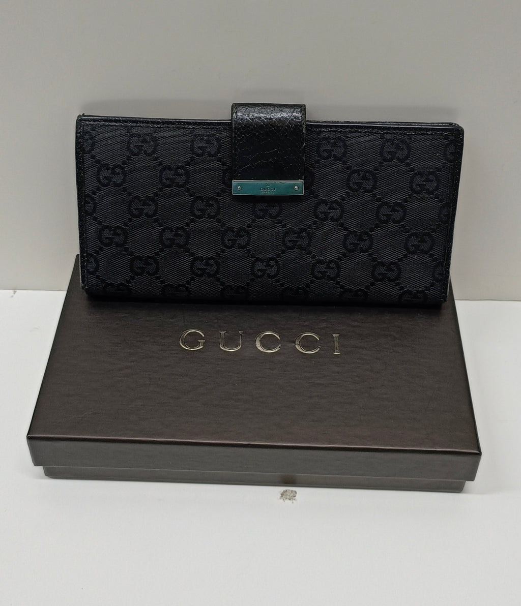 Gucci Long Wallet-Black